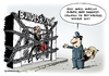 Cartoon: Sarrazin wehrt sich g. Rauswurf (small) by Schwarwel tagged sarrazin,buch,bank,wehr,rauswurf,bundesbank,abfindung,geld,euro,angela,merkel,polizei,regierung,deutschland,politik,politiker,mann,karikatur,schwarwel