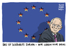 Cartoon: Schäuble nach Brexit (small) by Schwarwel tagged schäuble,brexit,eu,europäische,union,austritt,great,britain,großbritannien,england,finanzminister,minister,kommission,regierung,regierungen,brüssel,referendum,karikatur,schwarwel