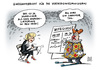 Cartoon: Schießendes Personal Leyen (small) by Schwarwel tagged schießendes,personal,von,der,leyen,verteidigungsministerin,schlechter,witz,kritik,clown,witzeschule,unterricht,russland,krieg,irak,karikatur,schwarwel,waffen,gewalt,humor,ukraine,krise,katar,armee,bundeswehr,fußball,fußballnationalmannschaft