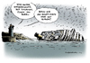 Cartoon: Schiffbruch Costa Concordia (small) by Schwarwel tagged schiff,schiffbruch,costa,concordia,see,meer,wasser,unglück,tragödie,europa,euro,eu,krise,geld,wirtschaft,finabzen,kapitän,tod,verletzte,bord,wrack,mittelmeer,rettung,rettungskräfte,comandante,schettino,totalversagen,notruf,kreuzfahrtschiff,havarie,frances