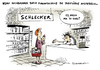 Cartoon: Schlecker Planinsolvenz (small) by Schwarwel tagged schlecker,unternehmen,planinsolvenz,insolvenz,geld,wirtschaft,finanzen,krise,mitarbeiter,jobs,geehalt,lohn,arbeitslos,tariflohn,tarif,euro,einkauf,geschäft,karikatur,schwarwel