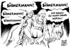 Cartoon: Schmägedicht Böhmermann (small) by Schwarwel tagged schmähgedicht,streit,böhmermann,erdogan,satire,einstweilige,verfügung,game,of,thrones,wolf,gericht,karikatur,schwarwel