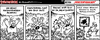 Cartoon: Schweinevogel Katastrophenalarm (small) by Schwarwel tagged schweinevogel sid schwarwel strip cartoon katastrophe alarm