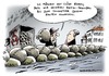 Cartoon: Überschwemmung Dioxin-Skandal (small) by Schwarwel tagged überschwemmung,tauwetter,natur,wetter,wasser,fluß,sand,säcke,dioxin,gift,lebensmittel,schwein,ei,huhn,nahrung,verseucht,futter,tier,mensch,skandal,karikatur,schwarwel