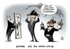 Cartoon: Ukraine Krim Putin Taktik (small) by Schwarwel tagged ukraine,putin,krim,konflikt,russland,krieg,kalter,karikatur,schwarwel,kerry,drohung,ausschluss,g8,militäreinsatz,militär,gewalt,soldaten,blutvergießen,eisener,vorhang,taktik