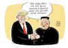 USA und Nordkorea Trump und Kim