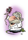 Cartoon: Valentinstag Gratulation (small) by Schwarwel tagged schwarwel,schweinevogel,valentinstag,herz,liebe,freundschaft,gebrochenes,rosen,blumen,geschenk,verliebt,kuss,liebesbeweis,romantik,comic,comicfigur,cartoon,lustig,leipzig,14,februar,blume,blumenstrauß,gratulation,professor,eisenstein,fortschritt,technik,a