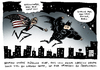 Cartoon: Waffenlobby (small) by Schwarwel tagged waffe,waffenlobby,präsident,karikatur,schwarwel,obama,amoklauf,batman,premiere,kauf,gesetz,handel,wahl,us,usa