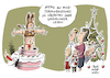 Cartoon: Weihnachten Fest der Liebe (small) by Schwarwel tagged weihnachten,weihnachtsmann,weihanchtsbaum,tannenbaum,osterhase,ostern,familie,advent,adventszeit,torte,chippendales,termin,business,politik,wirtschaft,finanzen,karikatur,schwarwel