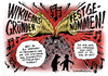 Cartoon: Wikileaks-Gründer festgenommen (small) by Schwarwel tagged wikileaks,gründer,chef,inhaber,festnahme,polizei,verbrechen,assange,usa,regierung,veröffentlichung,us,geheomdokument,dokument,akten,enthüllung,plattform,karikatur,schwarwel