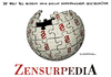 Cartoon: Wikipedia (small) by Schwarwel tagged englisch,wikipedia,online,portal,netz,www,web,world,wide,us,usa,gesetz,sopa,pipa,protest,protestieren,staat,staatlich,zensur,karikatur,schwarwel,wissen,amerika