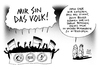 Cartoon: Wir sind das Volk (small) by Schwarwel tagged wir,sind,das,volk,friedliche,revolution,demo,demonstration,mob,fremdenfeindlich,hass,wut,terror,angst,gewalt,clausnitz,sachsen,bautzen,dresden,rechts,nazi,nazis,besorgte,bürger,wutbürger,demokratie,karikatur,schwarwel,asyl,asylsuchende,flüchtlinge,geflüch