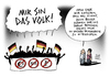 Cartoon: Wir sind das Volk (small) by Schwarwel tagged wir,sind,das,volk,friedliche,revolution,demo,demonstration,mob,fremdenfeindlich,hass,wut,terror,angst,gewalt,clausnitz,sachsen,bautzen,dresden,rechts,nazi,nazis,besorgte,bürger,wutbürger,demokratie,karikatur,schwarwel,asyl,asylsuchende,flüchtlinge,geflüch