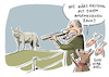 Cartoon: Wölfe in Europa (small) by Schwarwel tagged wolf,wölfe,artenschutz,naturschutz,umweltschutz,tiershutz,abschuss,schafe,viehzucht,viehzüchter,agrarbetriebe,stall,herde,in,europa,bauer,bauern,wolfsangriff,nutztierhaltung,wolfsschutz,cartoon,karikatur,schwarwel