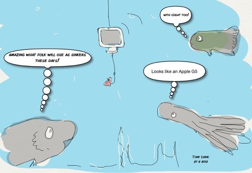 Cartoon: Phishing (medium) by Toonopia tagged fish