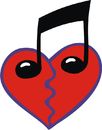 Cartoon: AIDS Concert Logo (small) by etc tagged etc logo aids concert heart