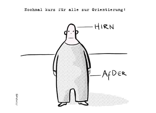 Cartoon: afder (medium) by Josef Schewe tagged afd,wahlkampf,bundestagswahl,election,gauland,hoecke,petry,weidel,nazi,brain,asshole,brown,braun,afd,wahlkampf,election,gauland,hoecke,petry,weidel,nazi,brain,asshole,brown,braun