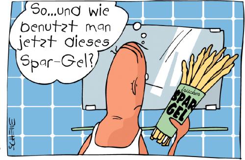 Cartoon: Spar-Gel (medium) by Josef Schewe tagged schewe,asparagus,spargel,gel,bath,man,mann,bad,spiegel,mirror,hair,age,spargel,gemüse,gel,haargel,haare,frisur,beauty,styling,aussehen,mann,männer,bad,toilette,badezimmer,pflegeprodukt,produkt,verwechslung,missverständnis,sparen,finanzen,geld,sparsam,schnäppchen