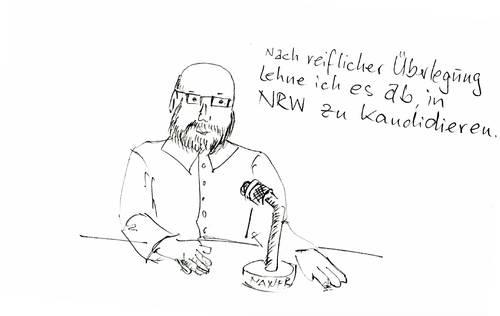 Cartoon: Karriere (medium) by manfredw tagged toonpool,nrw,moskau,berlin,karriere,manfredtv