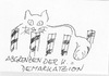 Cartoon: Katzenlexikon (small) by manfredw tagged demarkation,abgrenzen,katze