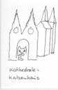 Cartoon: Katzenlexikon (small) by manfredw tagged katze,haus,groß,kathedrale