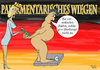 Cartoon: Palamentarisches Wiegen? (small) by Peter Losch tagged politik,diäten,geld,deutschland,parlament