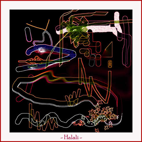 Cartoon: -Halali- (medium) by edda von sinnen tagged halali,german,hunters,shout,digital,cave,painting,jäger,höhlenmalerei,edda,von,sinnen