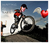 Cartoon: BAES - waiting (small) by edda von sinnen tagged bertram,haid,baes,hommage,bicycles,waiting,series,cartoon,caricature,composing,illustration,heart,herz,halodri,edda,von,sinnen,tirol