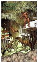 Cartoon: FANTASY ISLAND (small) by edda von sinnen tagged fantasy,fantasie,dschungelcamp,grimme,preis,island,insel,saurier,bodybuilding,illustration,composing,edda,von,sinnen