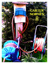 Cartoon: GARTEN-NORNEN (small) by edda von sinnen tagged nornen garten skuld verdani urd edda von sinnen