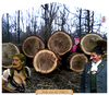 Cartoon: Holz vor der Hüttn (small) by edda von sinnen tagged holz,vor,der,hüttn,bavaria,proverb,marx,cottage,boobs,edda,von,sinnen