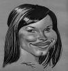 Cartoon: demi lovato caricature (small) by KARKA tagged demi,lovato,disney