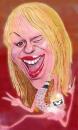 Cartoon: HANNAH MONTANA (small) by KARKA tagged miley,cyrus,hannah,montana,disney