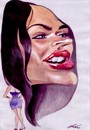 Cartoon: Megan Fox caricature (small) by KARKA tagged megan,fox