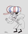 Cartoon: pierre nodoyuna nicolas sarkozy (small) by KARKA tagged nicolas,sarkozy,france,elections