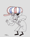 Cartoon: pierre nodoyuna nicolas sarkozy (small) by KARKA tagged nicolas,sarkozy,france,elections