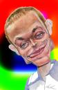 Cartoon: Valentino Rossi caricature (small) by KARKA tagged valentino,rossi