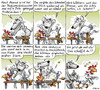 Cartoon: Die Amtsanwärterin (small) by Ratte Ludwig tagged ratte,ludwig,huhn,gerda,massage,podiumsdiskusssion