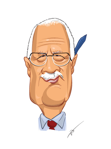 Cartoon: Vaclav Klaus (medium) by tinotoons tagged klaus,vaclav,pen,pero,president,czech,vasek