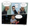 Cartoon: Falling down the rabbit hole (small) by tinotoons tagged matrix,morpheus,neo,tinotoons