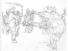 Cartoon: Soldiers (small) by Leonluk tagged soldiers