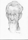 Cartoon: caricatura Dane Rudhyar (small) by davide calandrini tagged astrologia,caricatura,dane,rudhyar