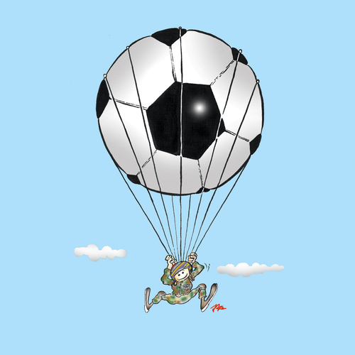 Cartoon: FUTBOOL (medium) by halileser tagged 03