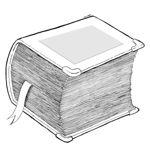 Cartoon: kalem-kitap-pencil-book (medium) by halileser tagged 04