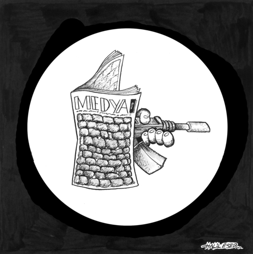 Cartoon: SILAH - ARM (medium) by halileser tagged 09