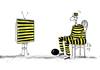 Cartoon: - (small) by romi tagged prisoner,tv