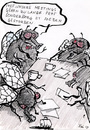 Cartoon: Eintagsfliegen (small) by bob tagged büro fliegen meeting besprechung chef