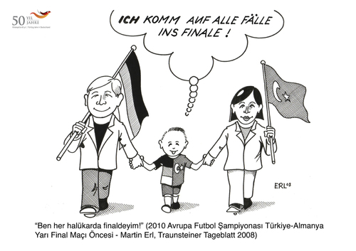 Cartoon: 50 Yil 50 Karikatür (medium) by toonpool com tagged turkey,germany,50,years,migration