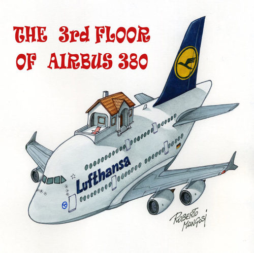 Cartoon: Airbus A380 Contest (medium) by toonpool com tagged airbus380,airbus,contest,lufthansa,flugzeug,plane
