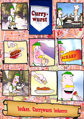 Cartoon: CURRY WURST CONTEST 074 (medium) by toonpool com tagged currywurst,contest